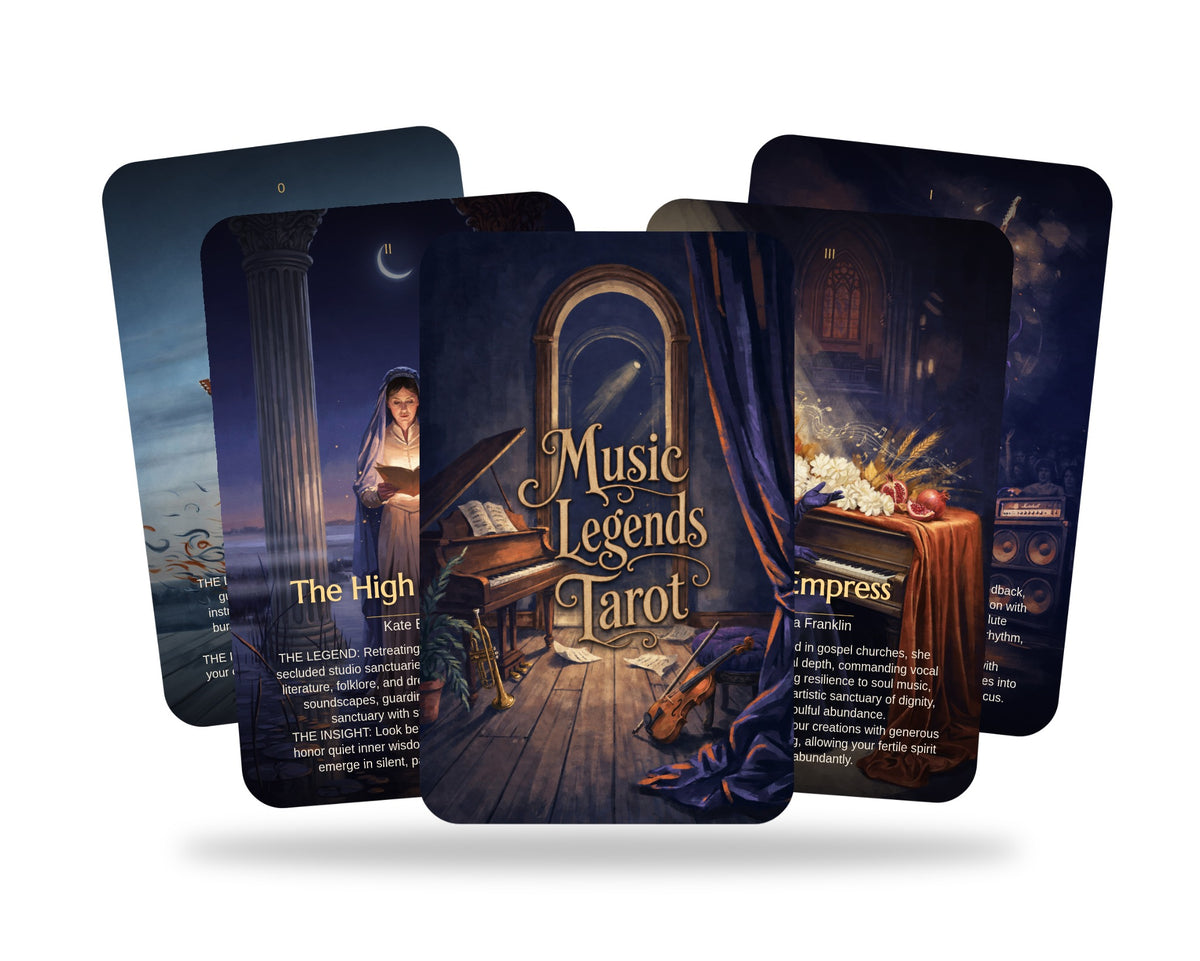Music Legends Tarot — arrangement 5