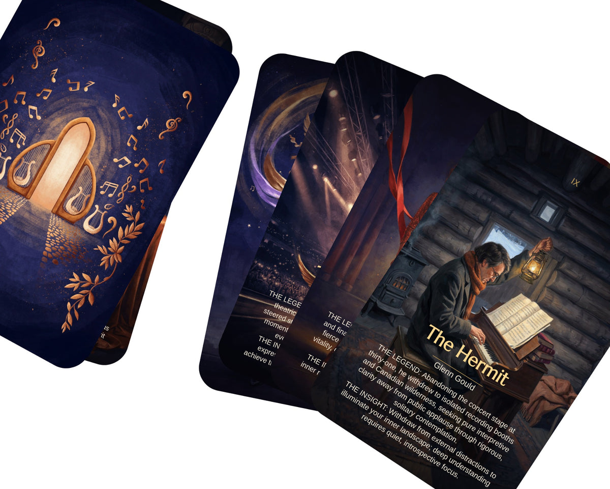 Music Legends Tarot — arrangement 6