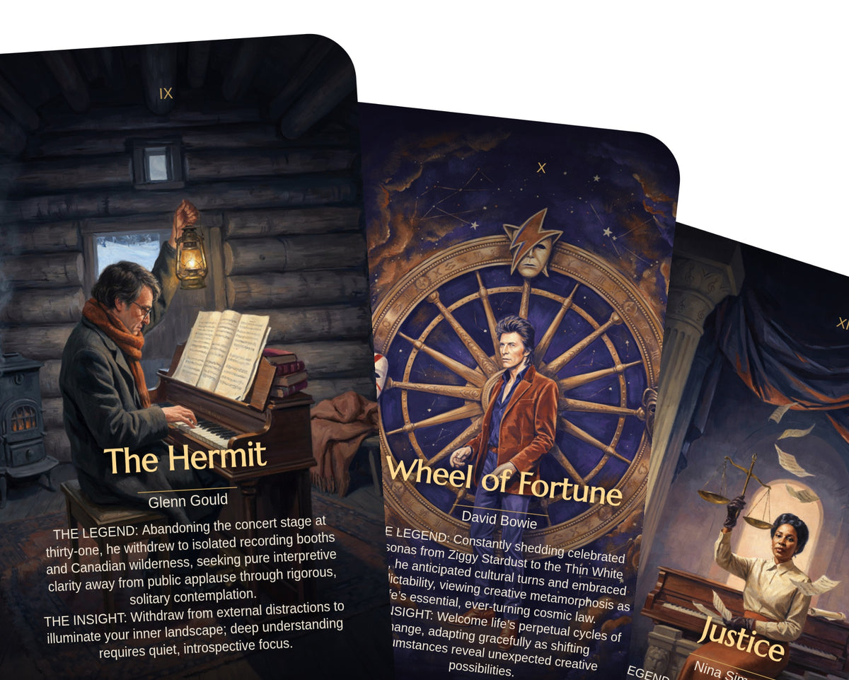 Music Legends Tarot — arrangement 8