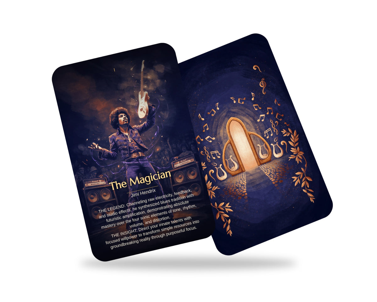 Music Legends Tarot — arrangement 9