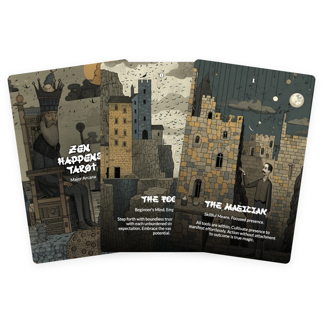 Zen Happens Tarot  - 22 Major Arcana