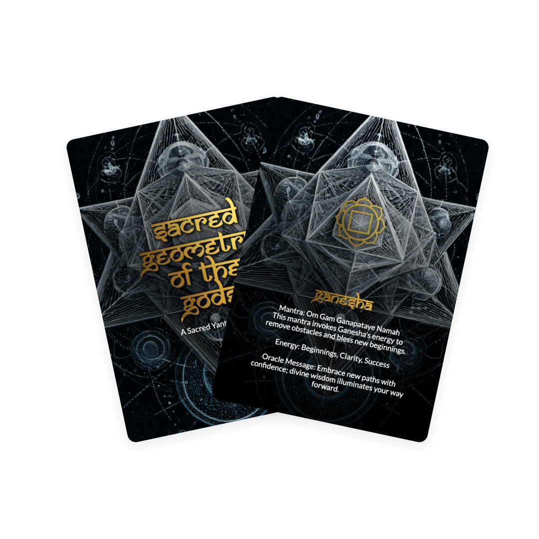 Sacred Geometry of the Gods - 78 Cards