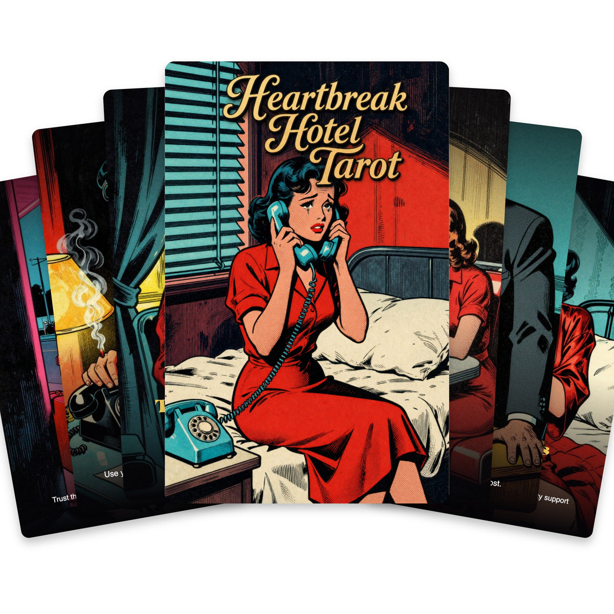 Heartbreak Hotel Tarot — arrangement 1