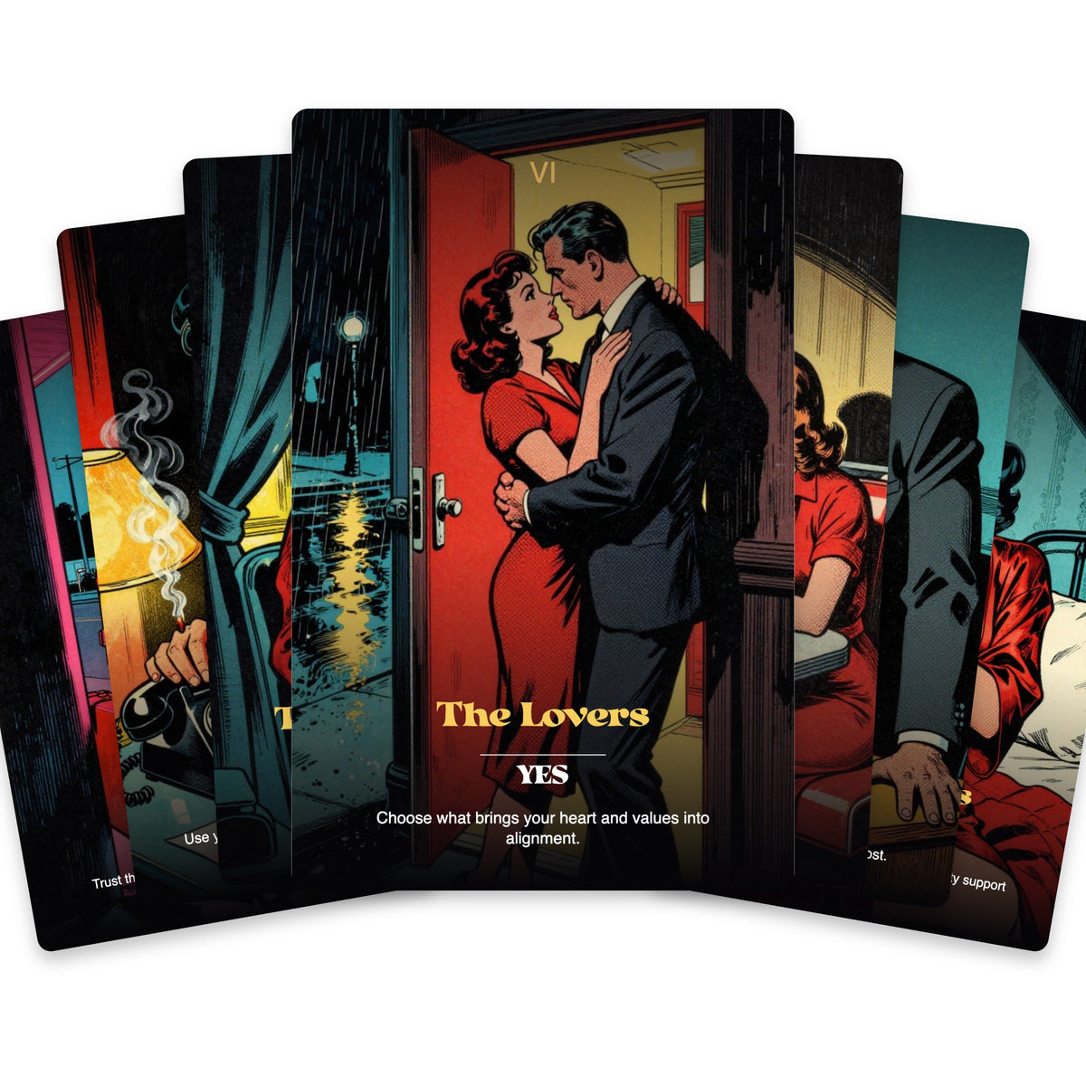 Heartbreak Hotel Tarot — arrangement 2