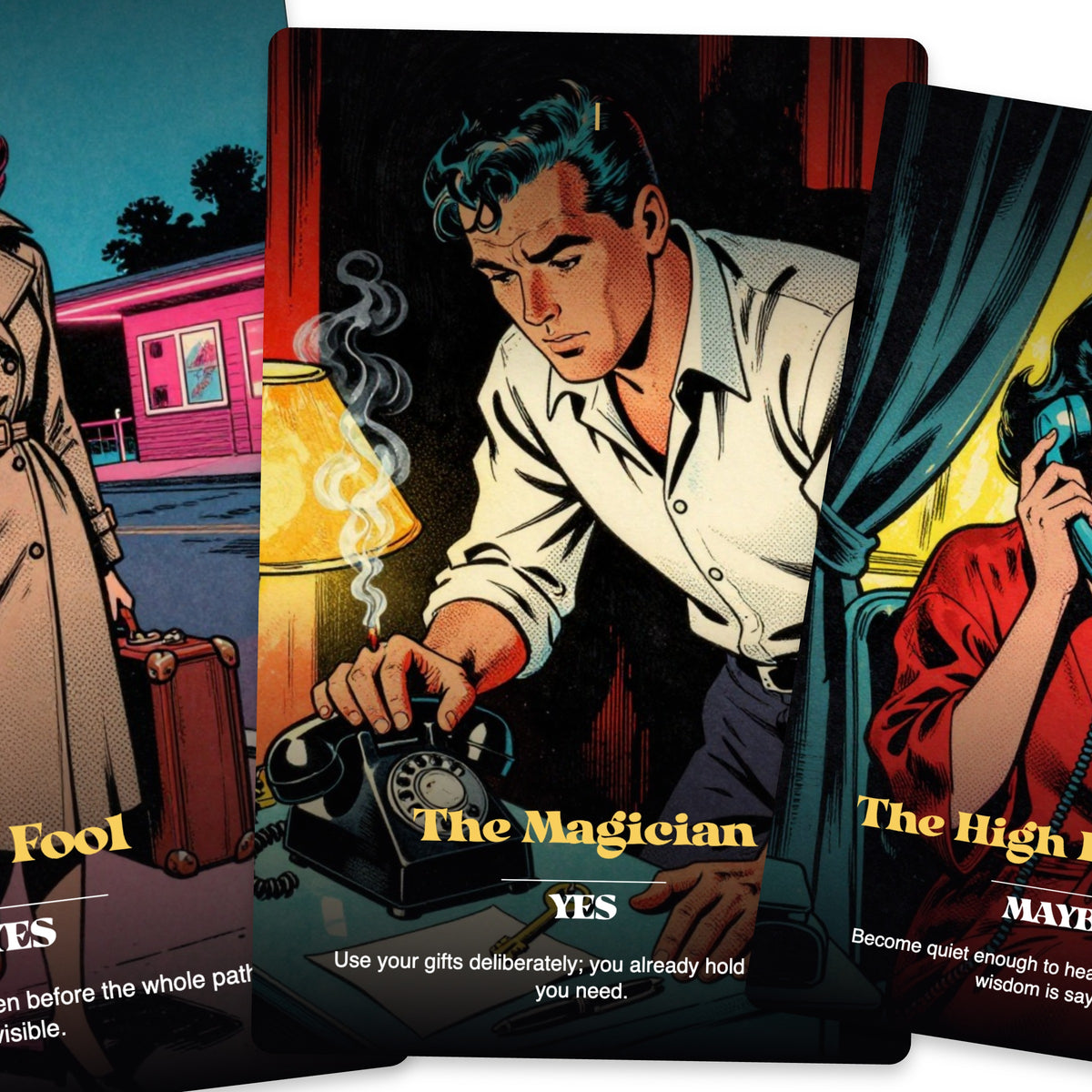 Heartbreak Hotel Tarot — arrangement 4