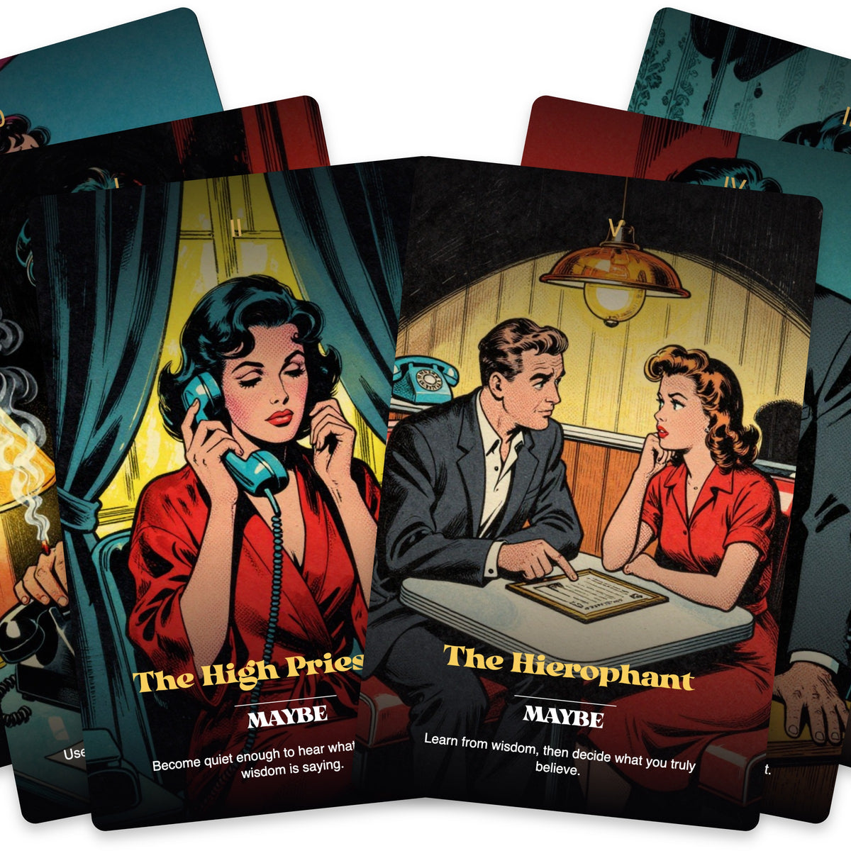 Heartbreak Hotel Tarot — arrangement 6
