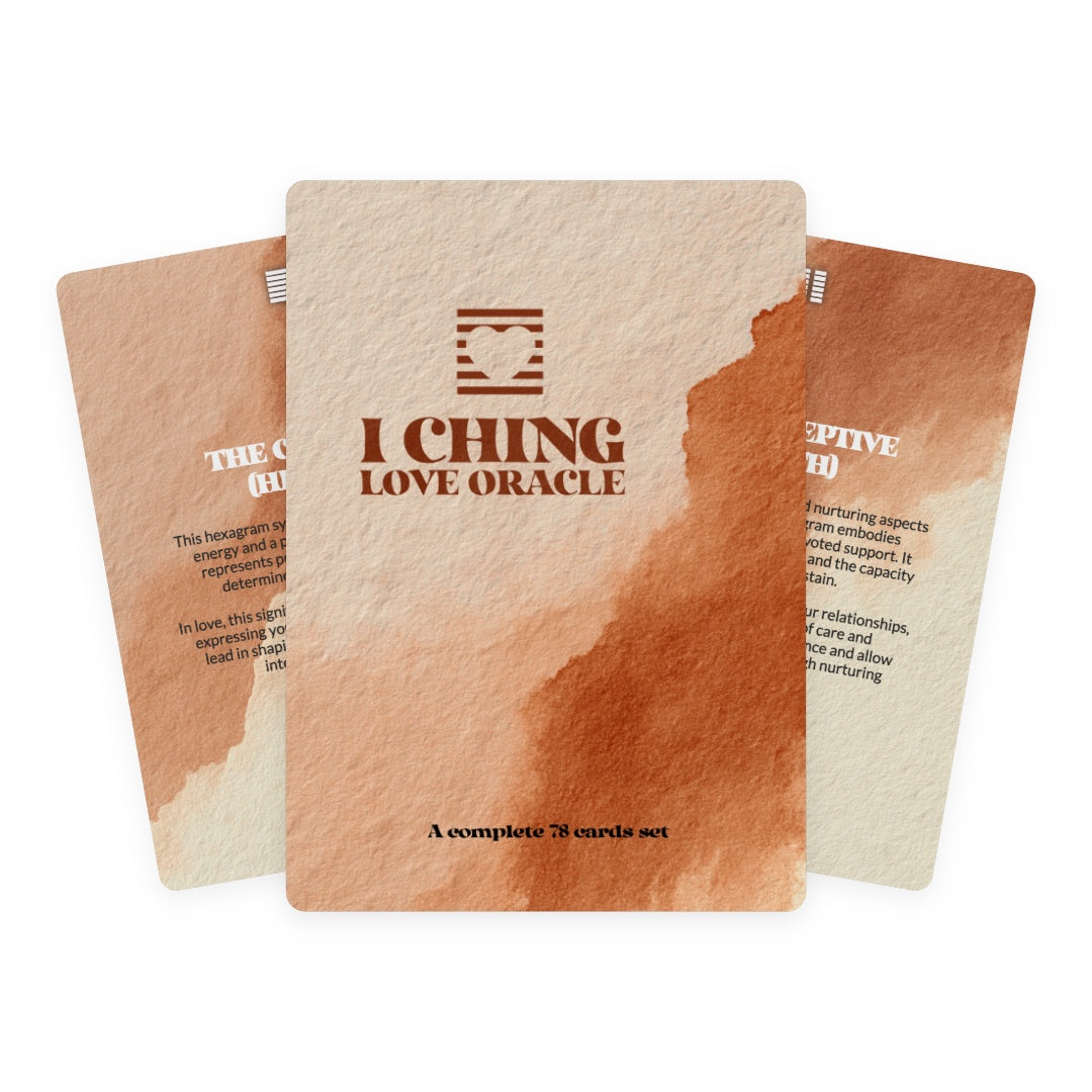 I Ching Love Oracle - A Complete 78 cards set