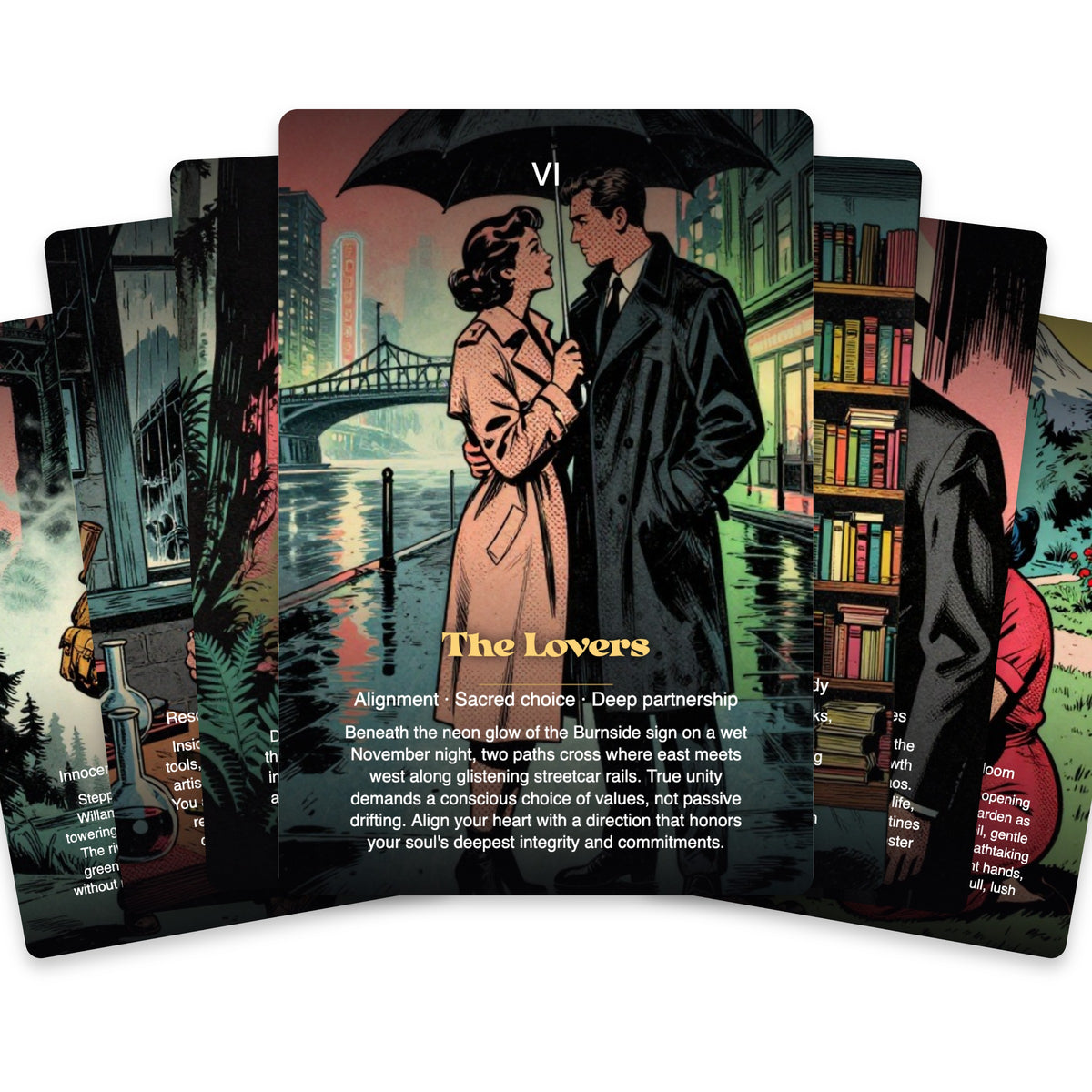 The Tarot of Portland, Oregon — arrangement 3