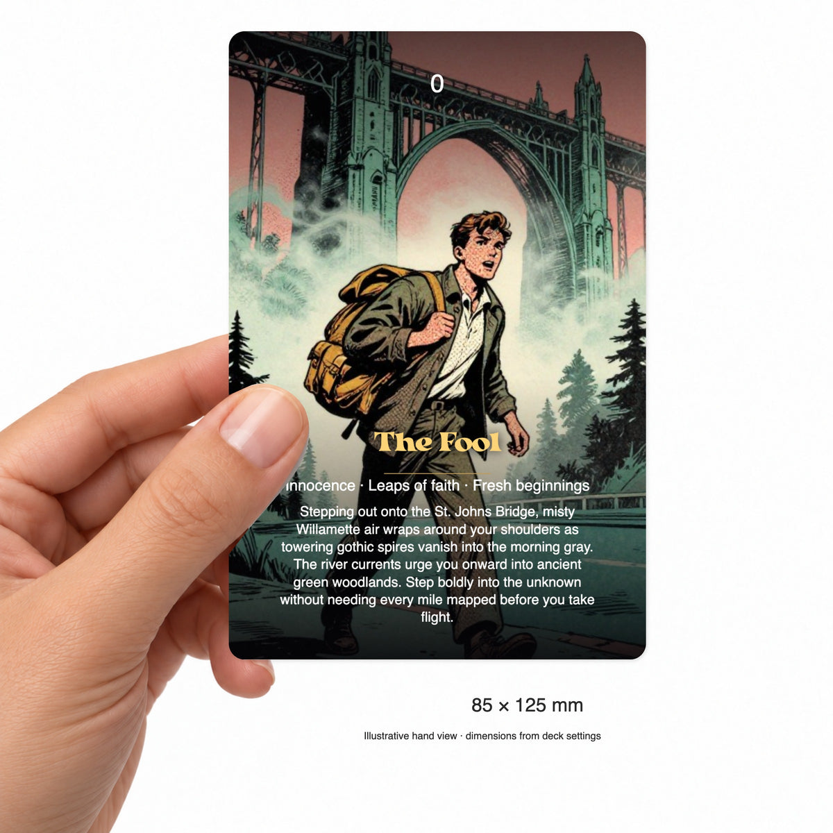 The Tarot of Portland, Oregon — arrangement 4