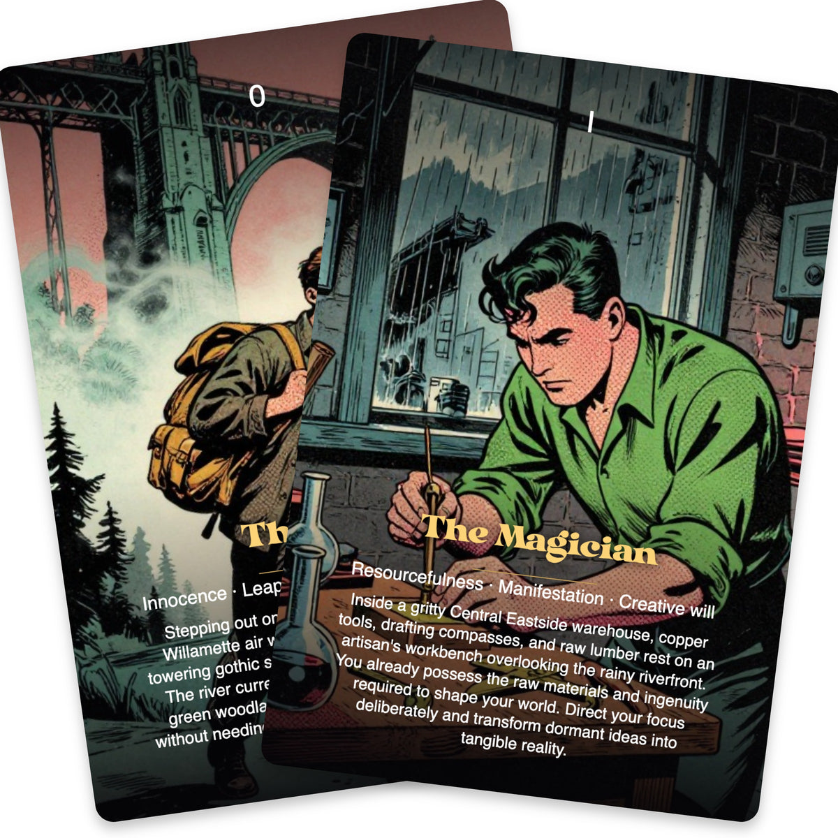 The Tarot of Portland, Oregon — arrangement 5