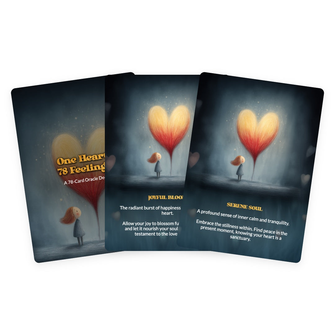 One Heart, 78 Feelings - Oracle Cards