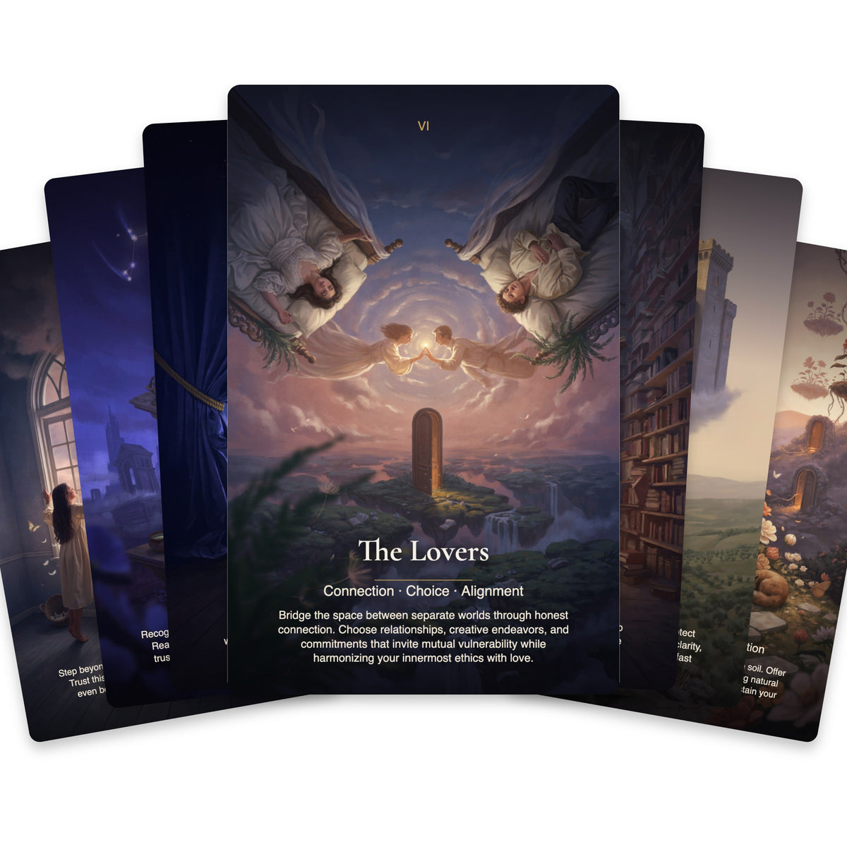 Tarot of Sacred Dreams — arrangement 2