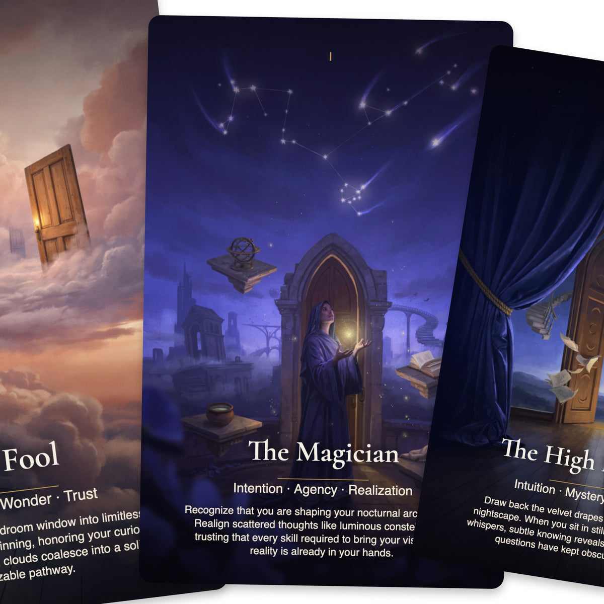 Tarot of Sacred Dreams — arrangement 4