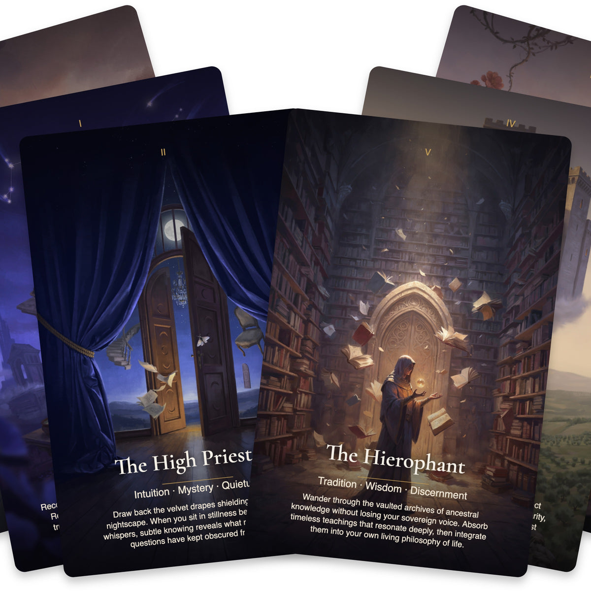 Tarot of Sacred Dreams — arrangement 6
