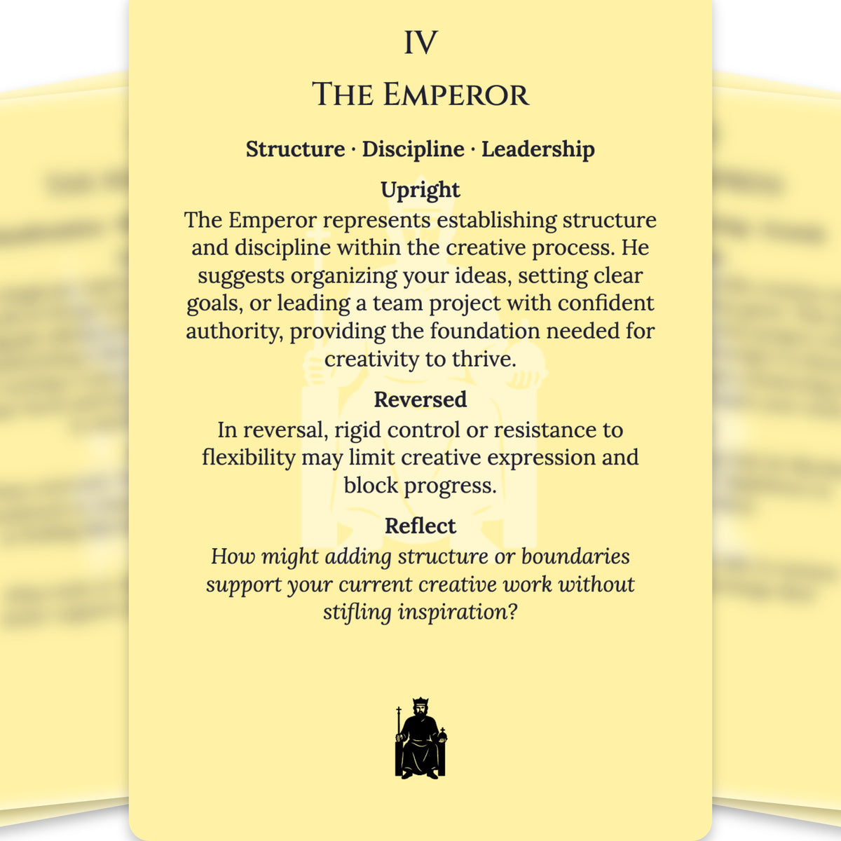 The Tarot of Creativity — For Beginners — arrangement 11