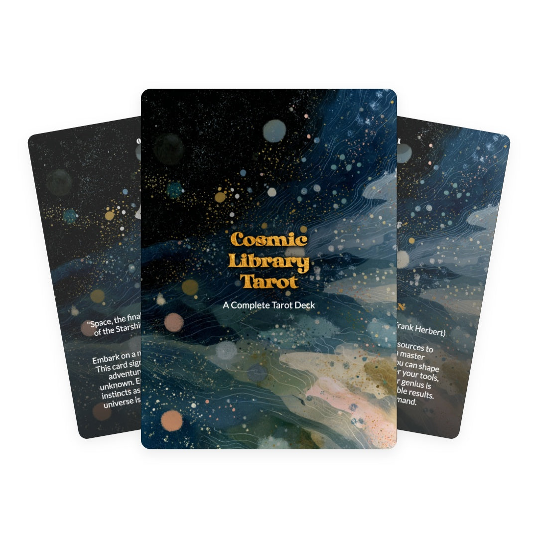 Cosmic Library Tarot - 78 Cards