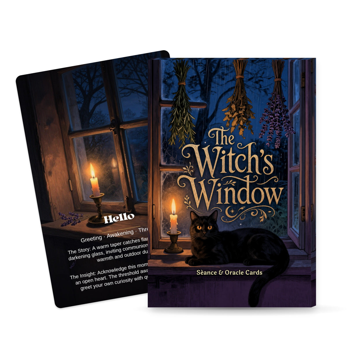 The Witch’s Window - 24 Séance & Oracle Cards — arrangement 1