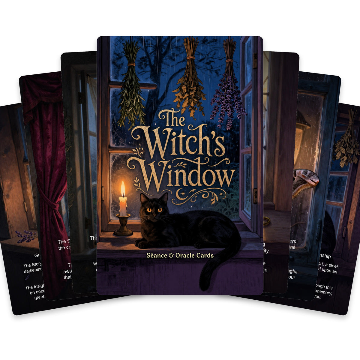 The Witch’s Window - 24 Séance & Oracle Cards — arrangement 2
