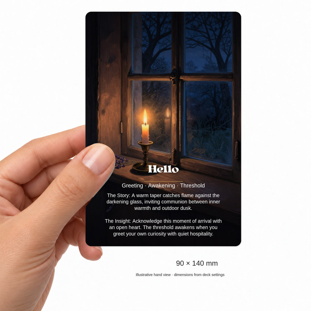 The Witch’s Window - 24 Séance & Oracle Cards — arrangement 5