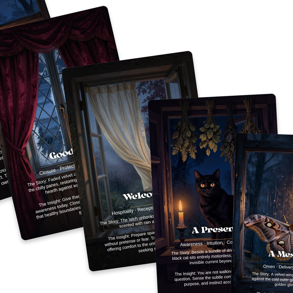 The Witch’s Window - 24 Séance & Oracle Cards — arrangement 8