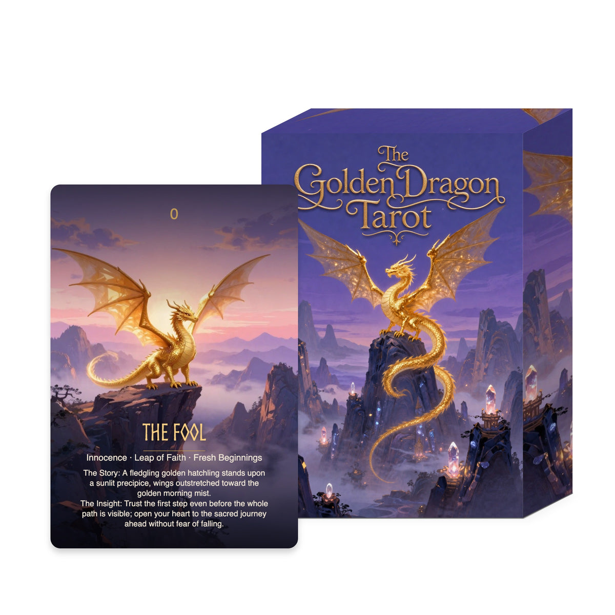 The Golden Dragon Tarot — arrangement 1