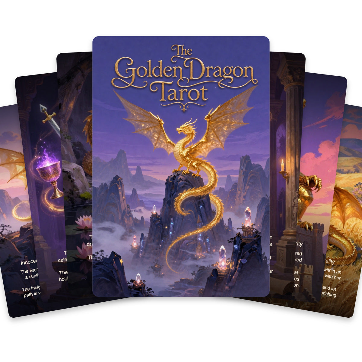 The Golden Dragon Tarot — arrangement 2