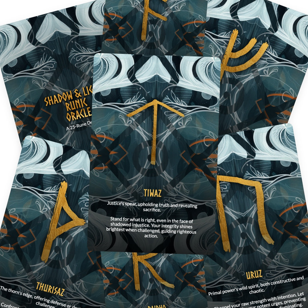 Shadow & Light Runic Oracle Deck