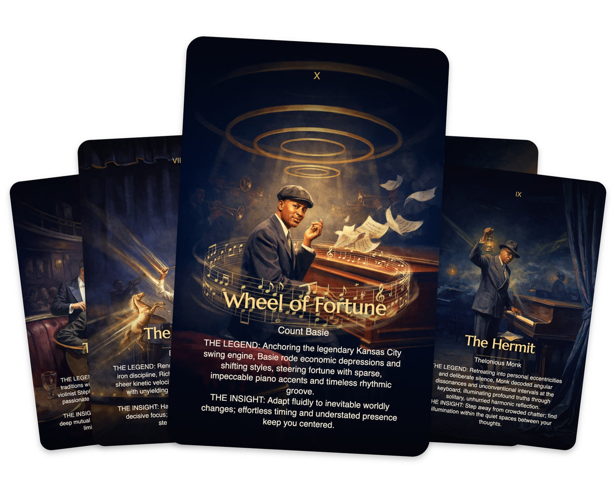 Jazz Legends Tarot — arrangement 3