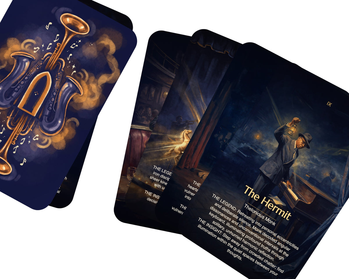 Jazz Legends Tarot — arrangement 6