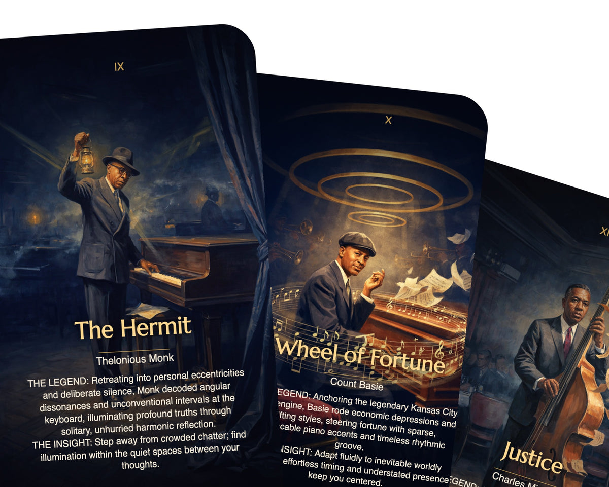Jazz Legends Tarot — arrangement 8