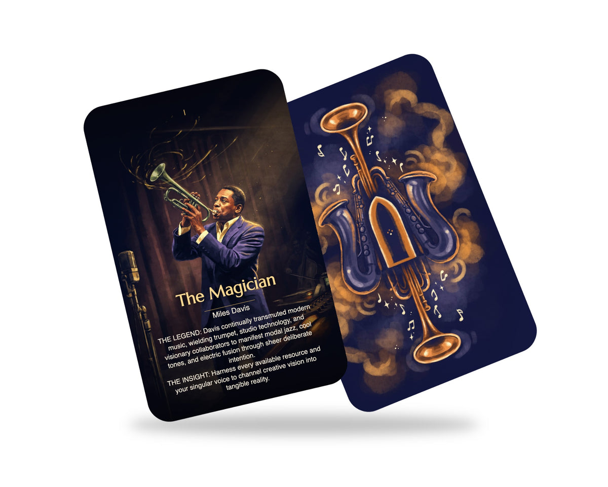 Jazz Legends Tarot — arrangement 9