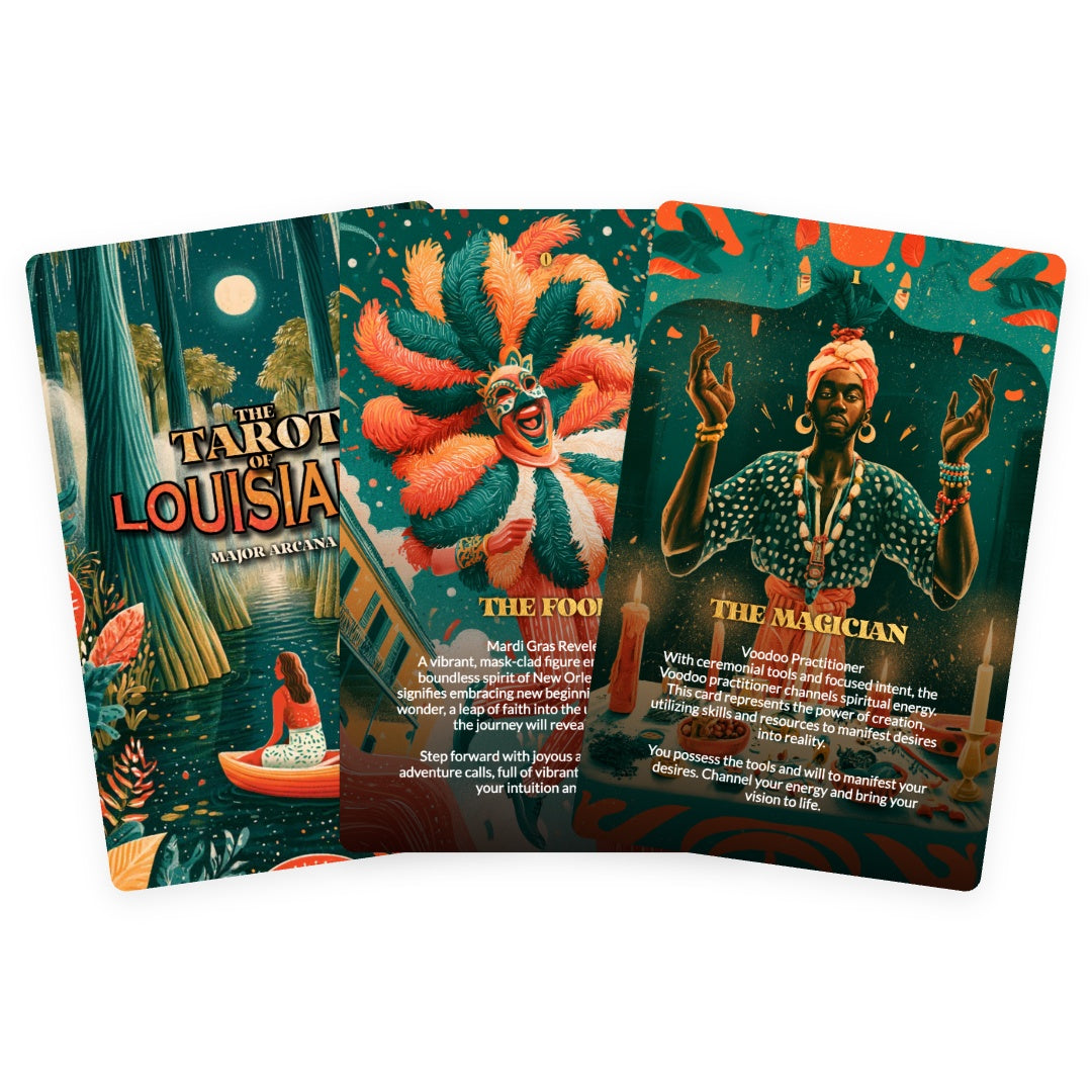 The Tarot of Louisiana - The 22 Major Arcana