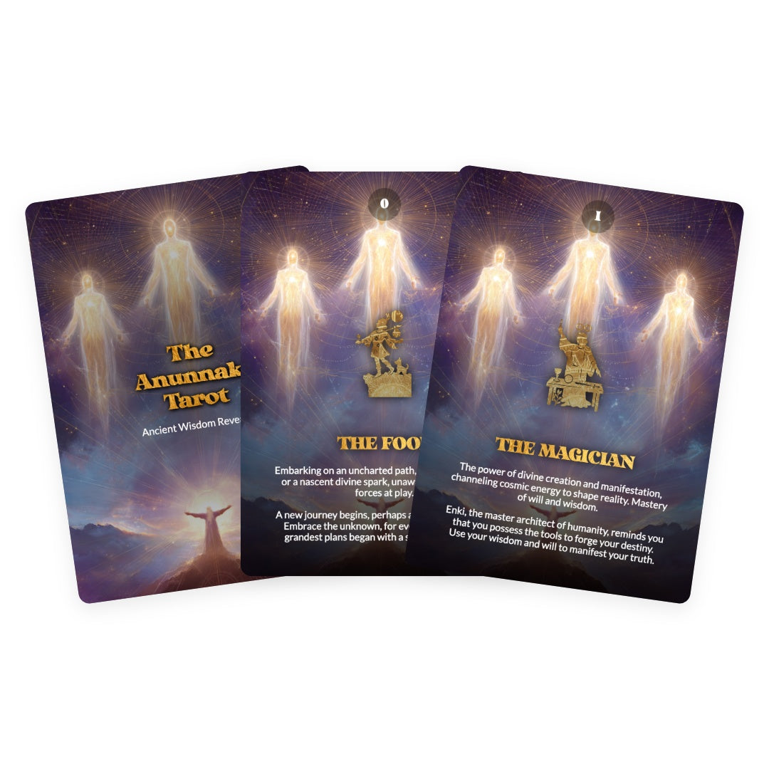 Anunnaki Tarot: Ancient Wisdom Revealed - 78 cards