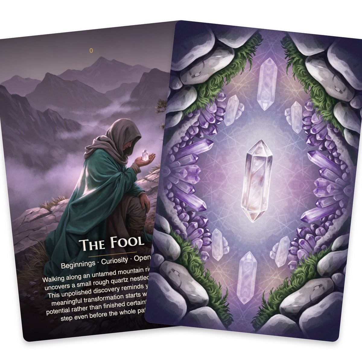 Crystal Witch Tarot — arrangement 7