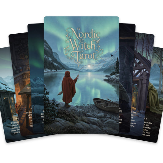 Nordic Witch Tarot — arrangement 1