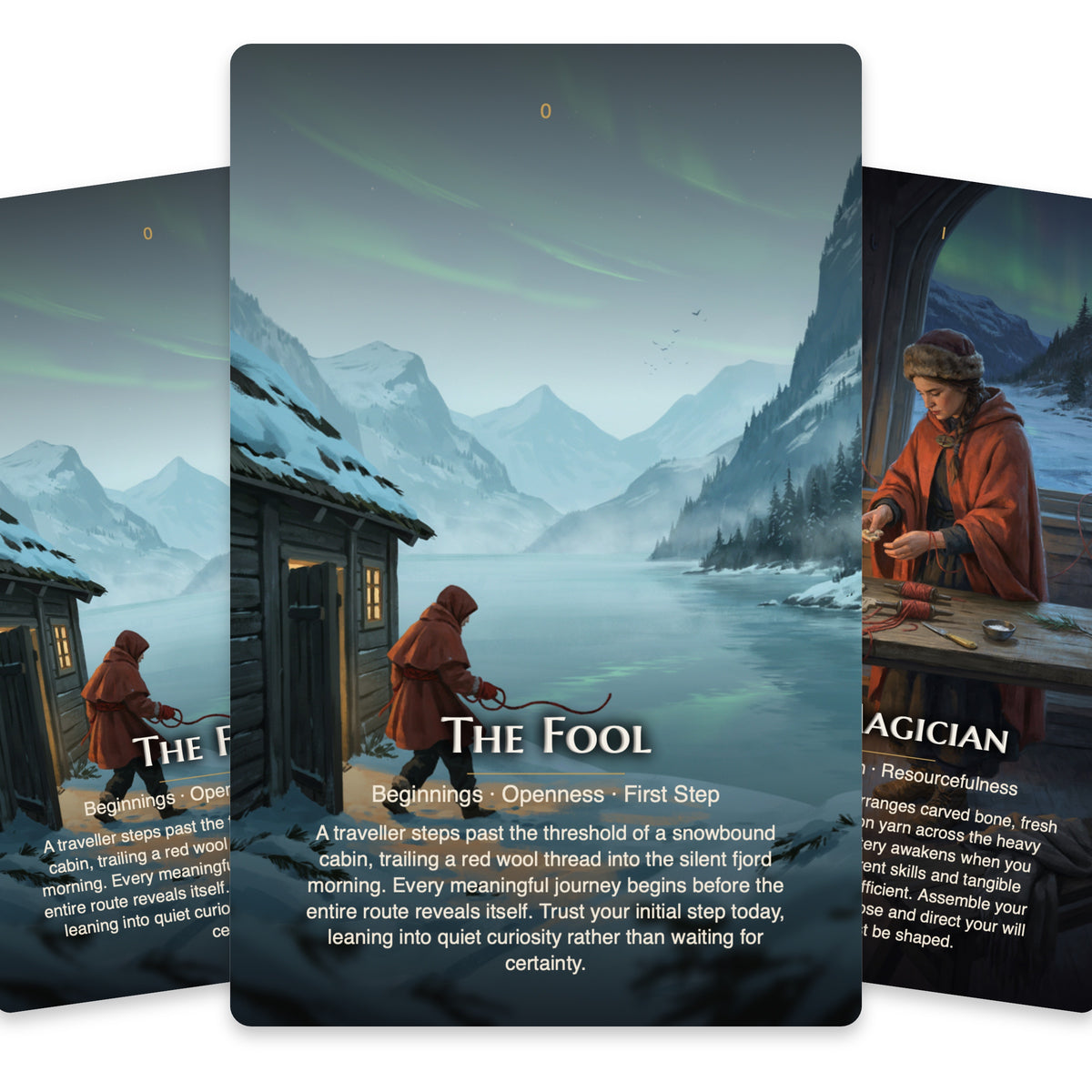 Nordic Witch Tarot — arrangement 5