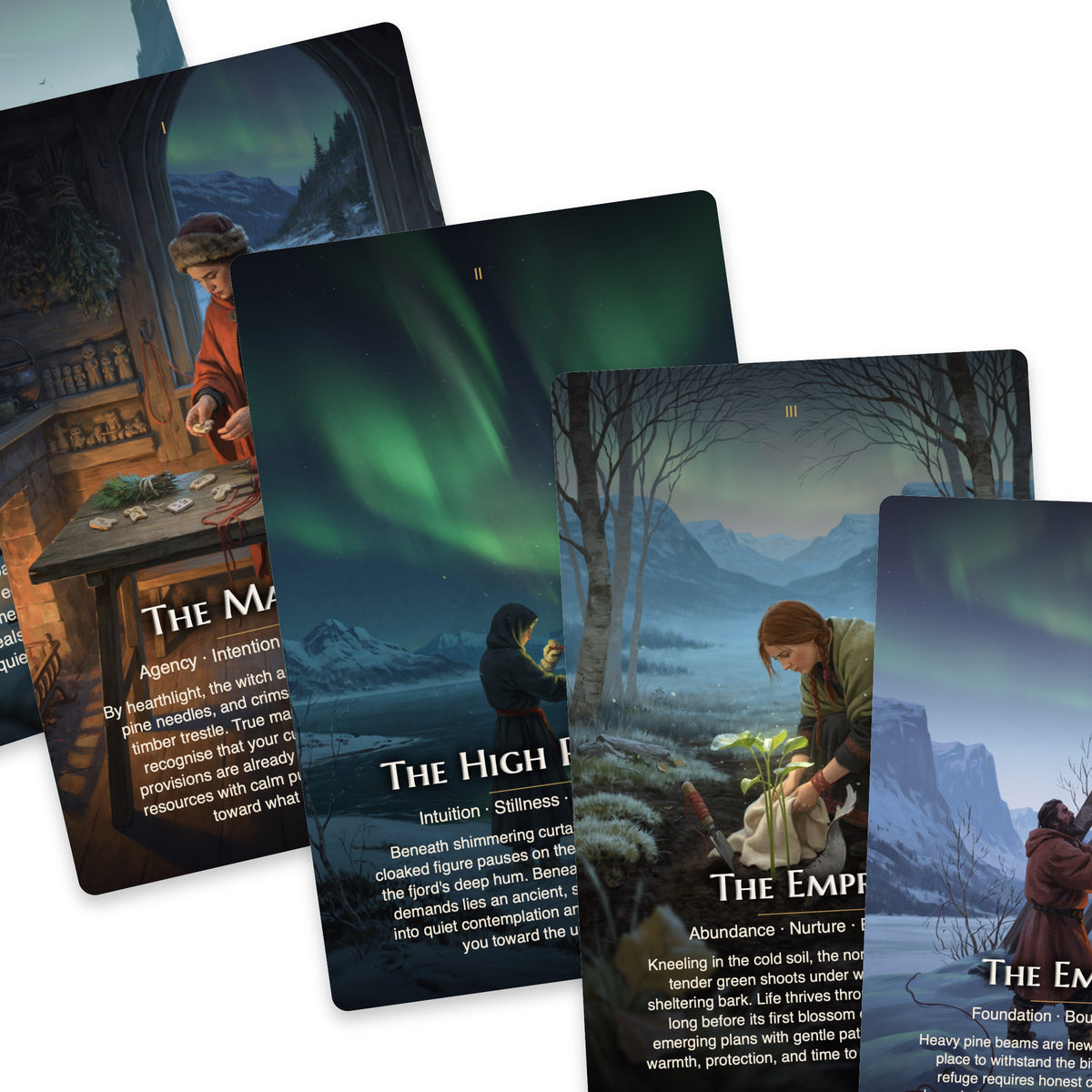 Nordic Witch Tarot — arrangement 8