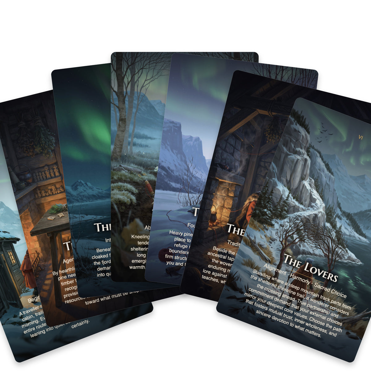 Nordic Witch Tarot — arrangement 9