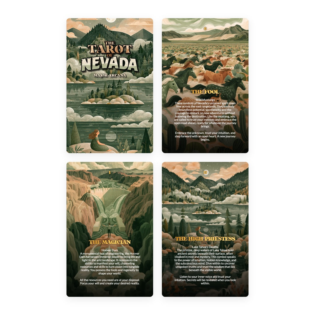 The Tarot of Nevada - The 22 Major Arcana