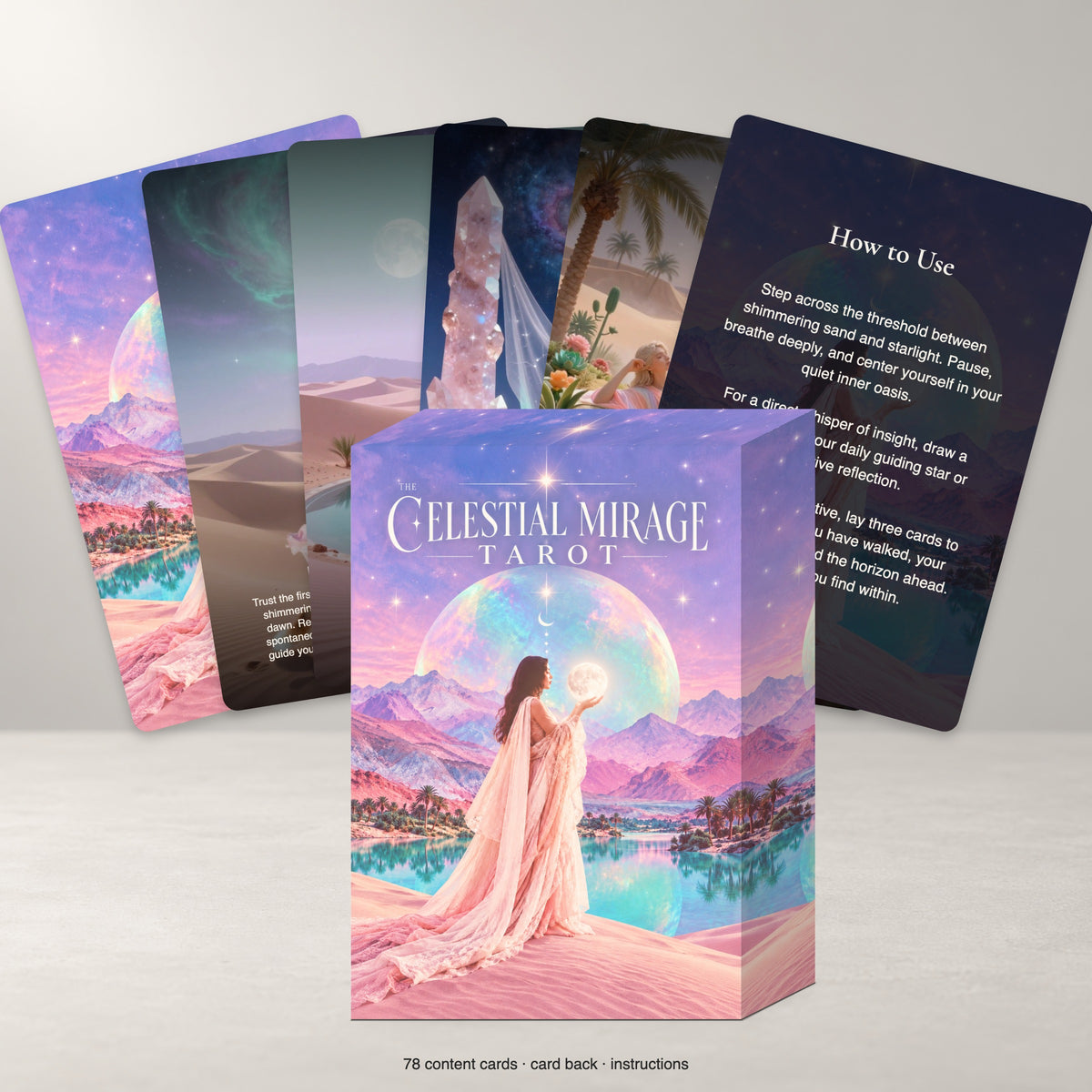 The Celestial Mirage Tarot — arrangement 4