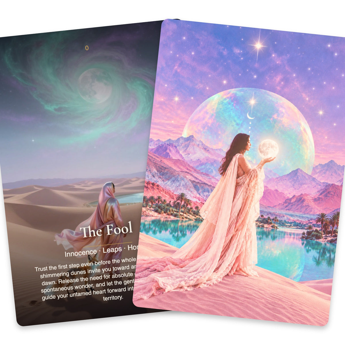 The Celestial Mirage Tarot — arrangement 7