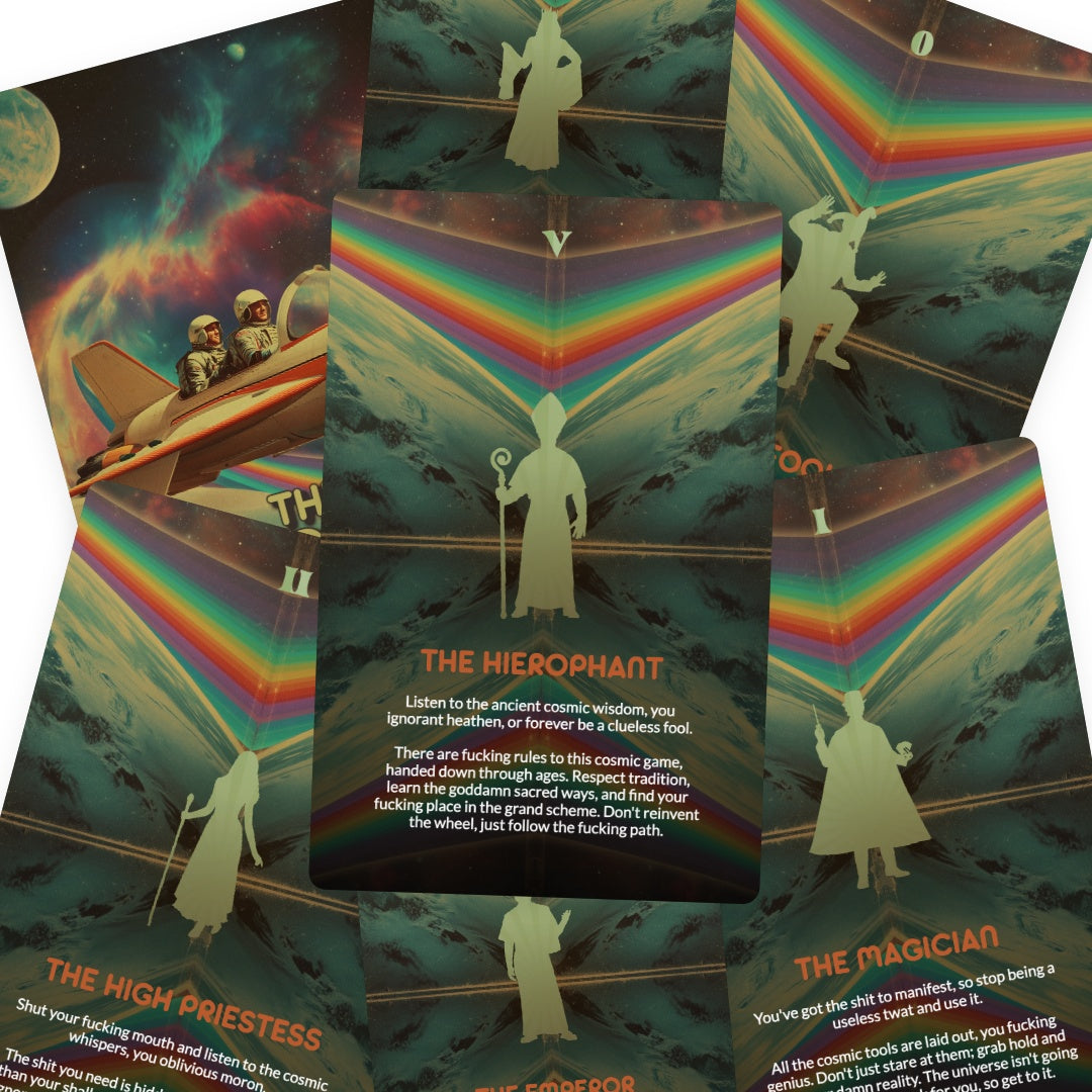 Cosmic Motherfucker Tarot - Major Arcana