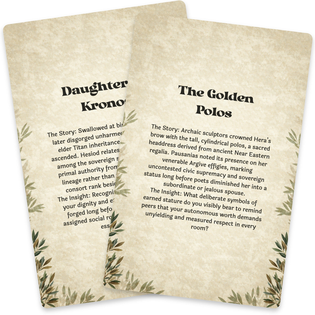 The Oracle of Hera – Greek Goddess of Marriage Oracle Cards, 22-Card Mythology Deck — arrangement 10