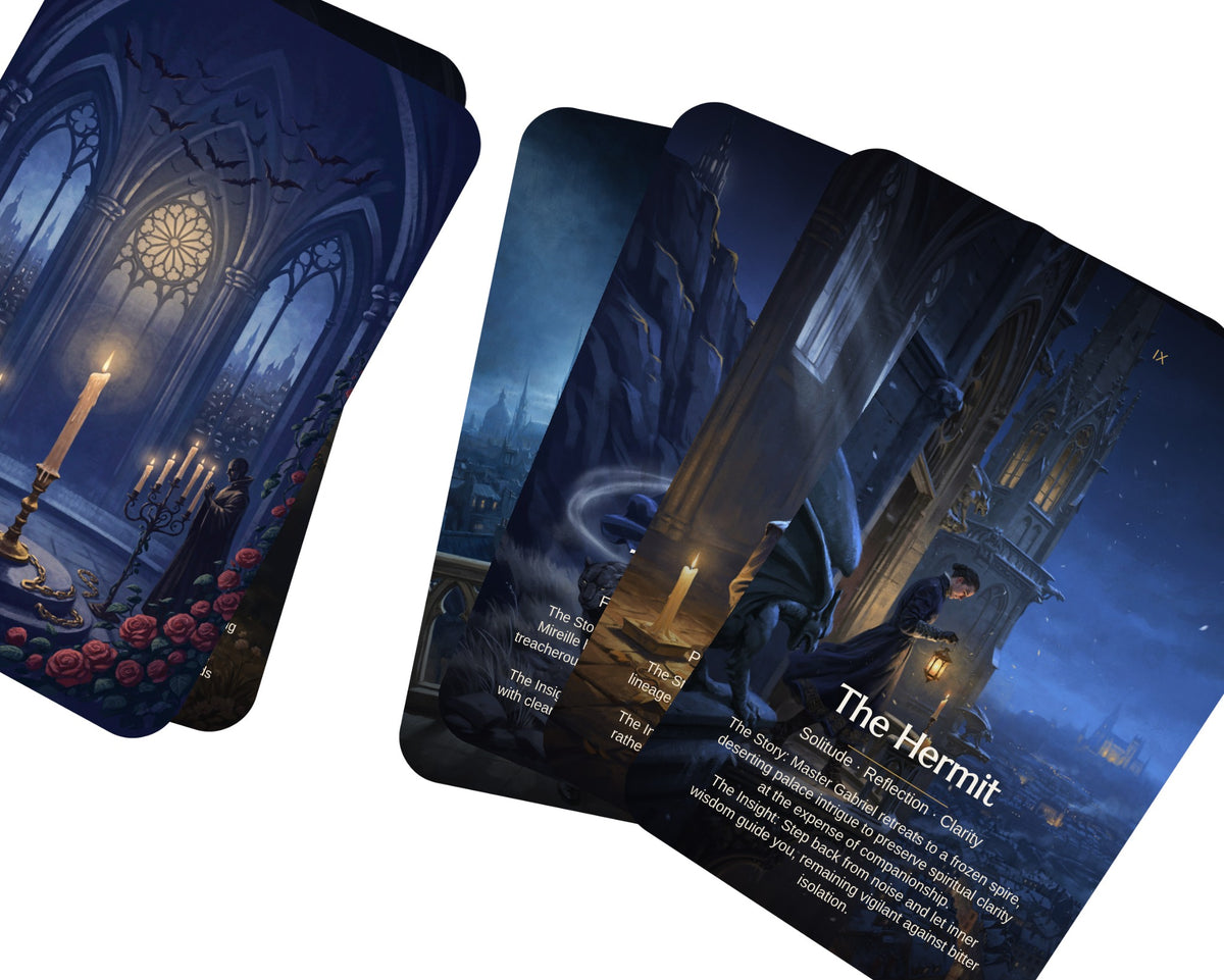 Rebel Vampires Tarot — arrangement 6