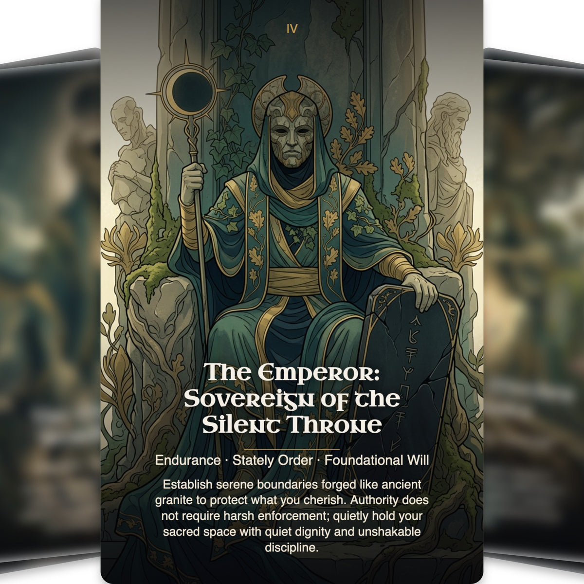 The Tarot of Forgotten Gods - 22 Major Arcana — arrangement 11