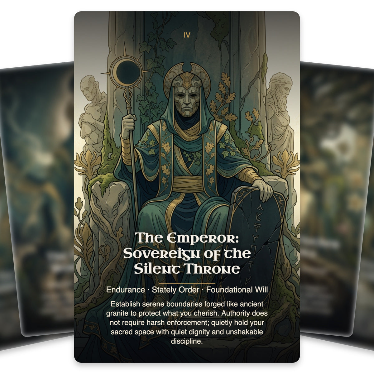 The Tarot of Forgotten Gods - 22 Major Arcana — arrangement 3