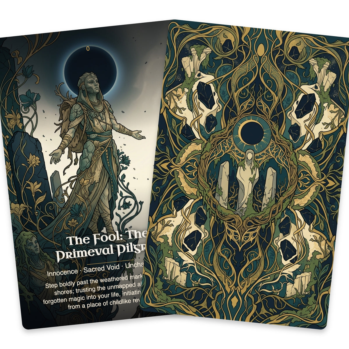 The Tarot of Forgotten Gods - 22 Major Arcana — arrangement 7