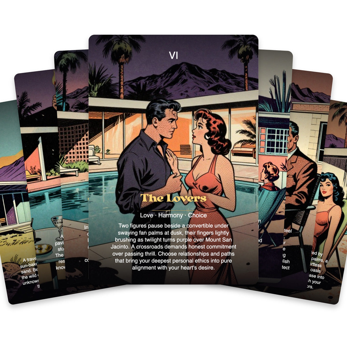 The Tarot of Palm Springs — arrangement 3