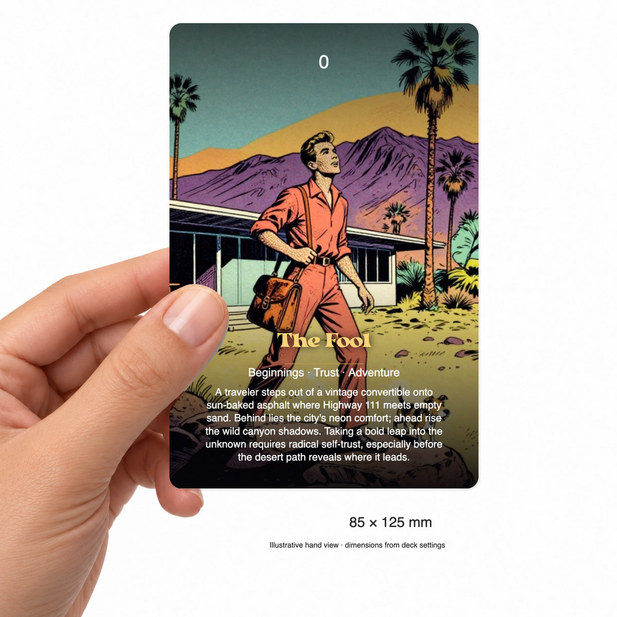 The Tarot of Palm Springs — arrangement 4
