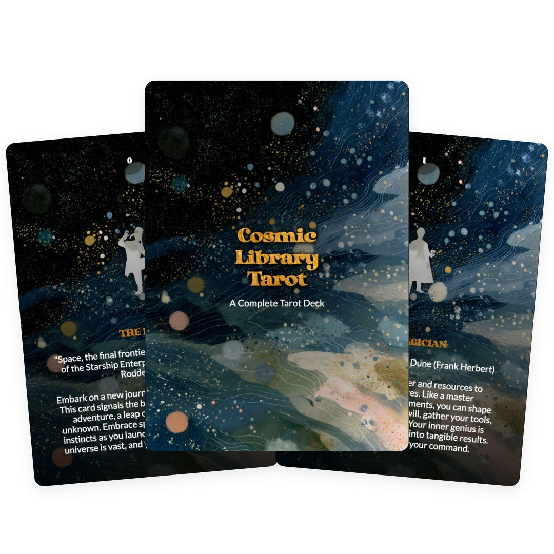 Cosmic Library Tarot - 78 Cards
